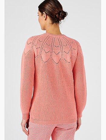 Pull détails ajourés - Damart