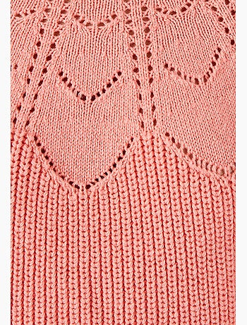 Pull détails ajourés - Damart