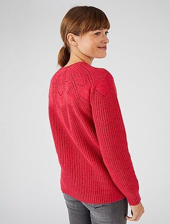 Pull détails ajourés - Damart