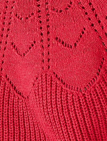 Pull détails ajourés - Damart