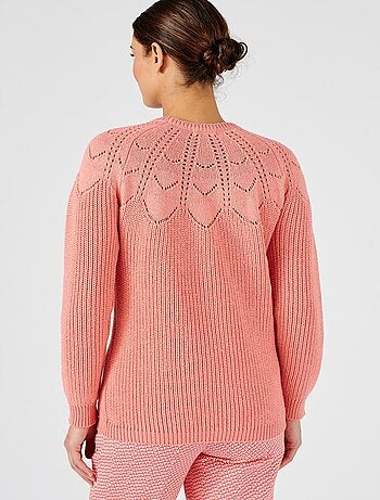 Pull détails ajourés - Damart