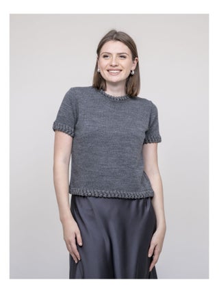 Pull details tressés KERMELA