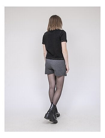 Pull details tressés KERMELA
