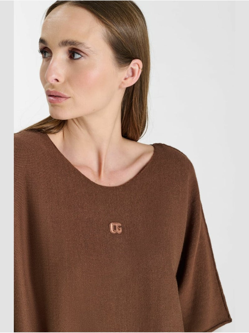 Pull dewa 'le temps des cerises' Marron - Kiabi