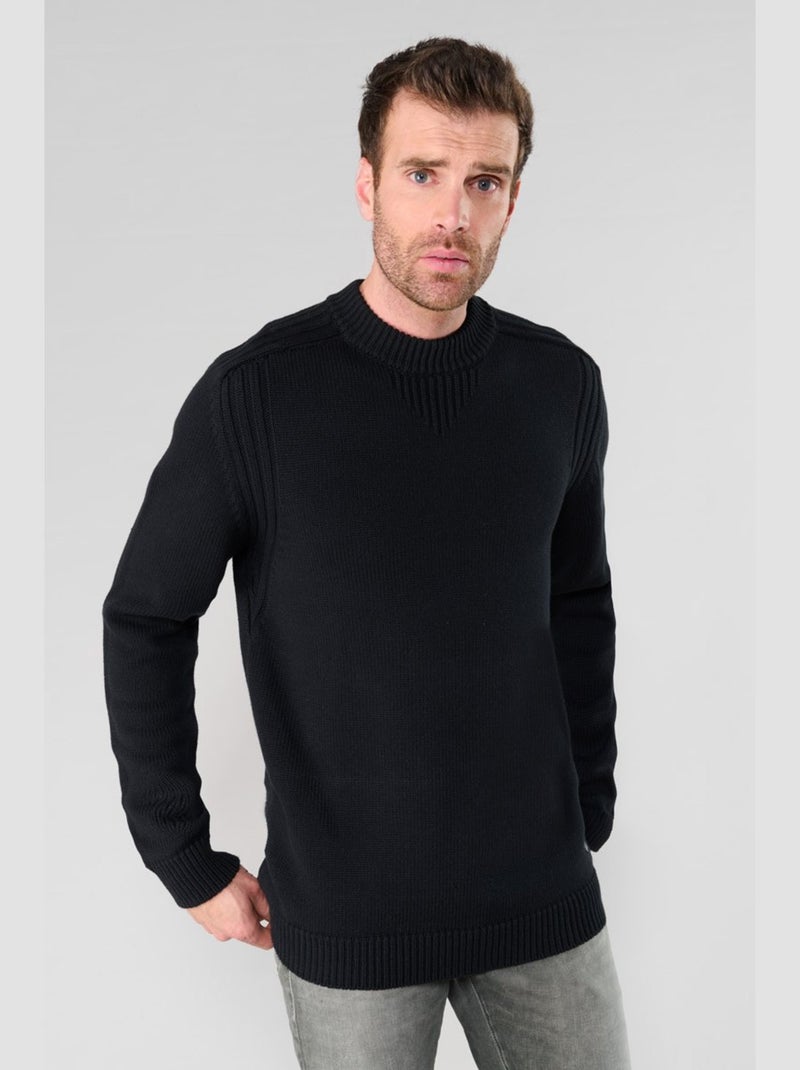 Pull DILVAC 'Le Temps Des Cerises' Noir - Kiabi