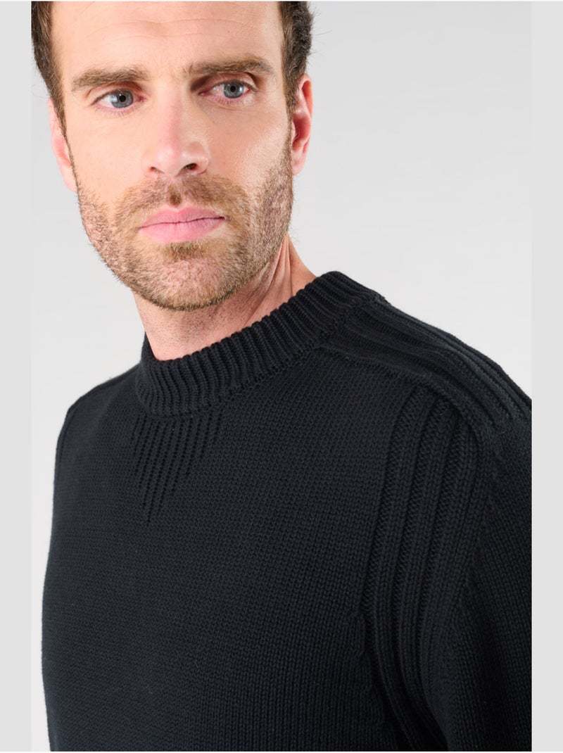 Pull dilvac 'le temps des cerises' Noir - Kiabi