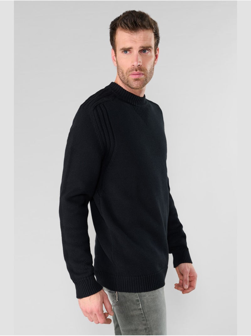 Pull dilvac 'le temps des cerises' Noir - Kiabi