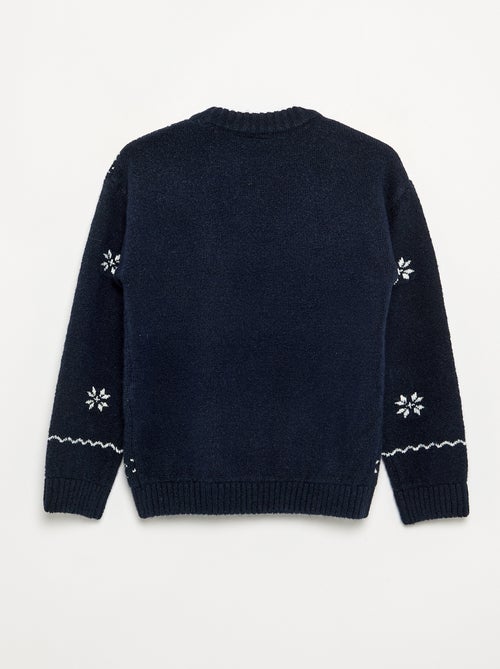 Pull 'Disney' avec jacquard 'La Reine des Neiges' - Kiabi Pull 'Disney' avec jacquard 'La Reine des Neiges' - Kiabi