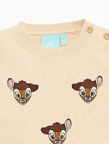 Pull 'Disney' 'Marie' en tricot avec animation fantaisie