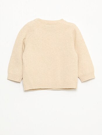 Pull 'Disney' 'Marie' en tricot avec animation fantaisie