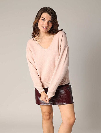 Pull doux avec message LOVE 'Deeluxe'