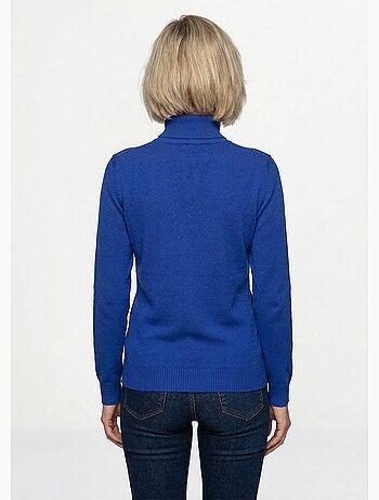 Pull doux col roulé manches longues - Afibel