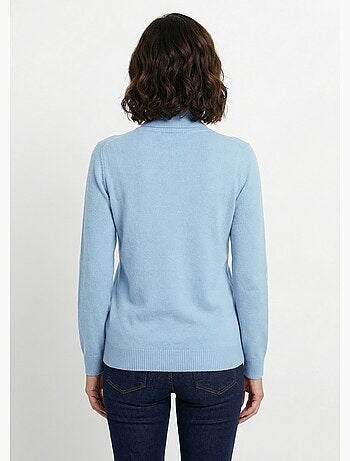 Pull doux col roulé manches longues - Afibel