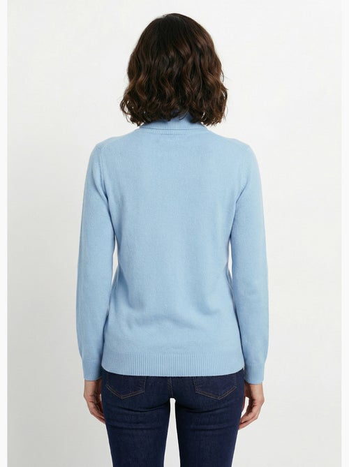 Pull doux col roulé manches longues - Afibel - Kiabi