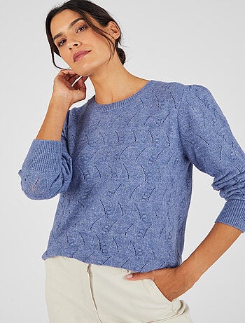 Pull doux jeu de maille Thermolactyl - Damart