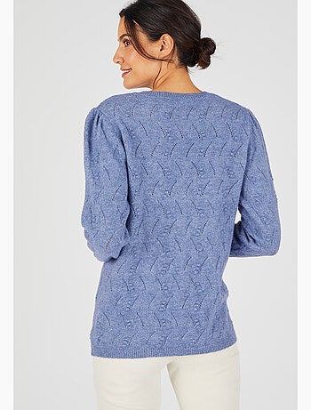 Pull doux jeu de maille Thermolactyl - Damart