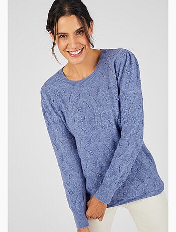 Pull doux jeu de maille Thermolactyl - Damart