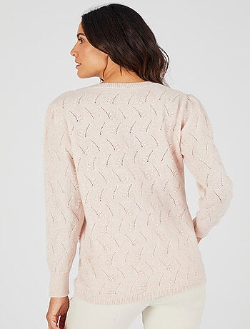 Pull doux jeu de maille Thermolactyl - Damart