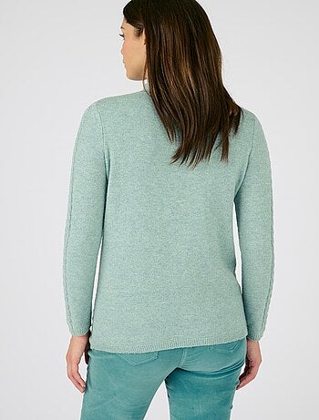 Pull doux jeu de maille Thermolactyl - Damart