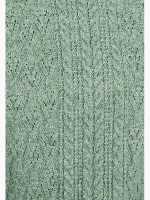 Pull doux jeu de maille Thermolactyl - Damart - Kiabi