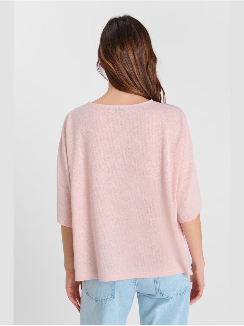 Pull DREW 'Le Temps Des Cerises' Rose - Kiabi