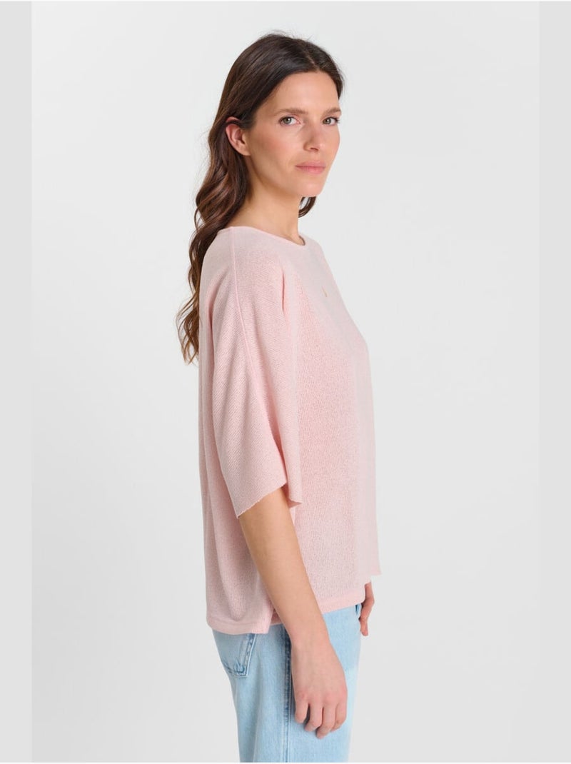 Pull DREW 'Le Temps Des Cerises' Rose - Kiabi