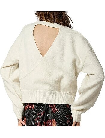 Pull écru Femme Kaporal Mastic