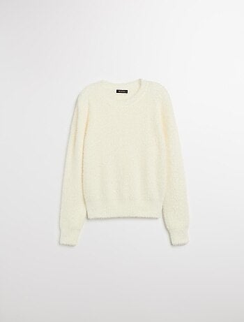 Pull effet fourrure, MO Fashion