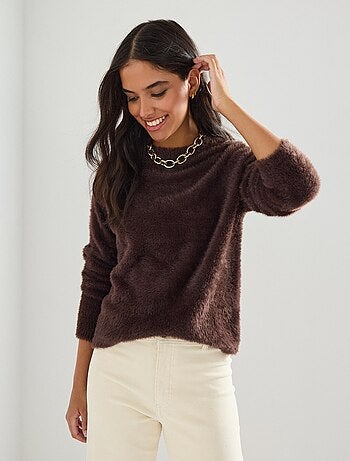 Pull effet fourrure, MO Fashion