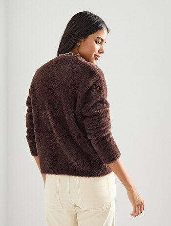 Pull effet fourrure, MO Fashion