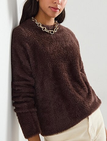 Pull effet fourrure, MO Fashion