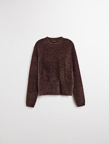 Pull effet fourrure, MO Fashion