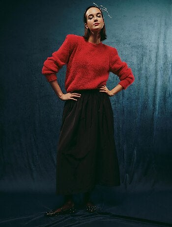 Pull effet fourrure, MO Fashion