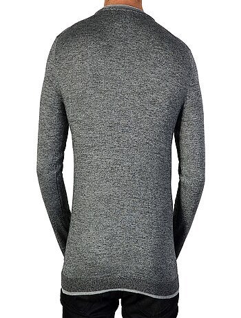 Pull Eleven Paris Buvi Melange Dark Grey