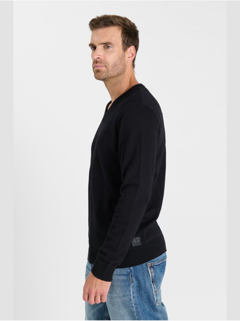Pull ELIOS 'Le Temps Des Cerises' Noir - Kiabi
