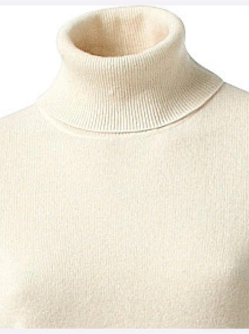 Pull en cachemire - taille standard - helline - Kiabi Pull en cachemire - taille standard - helline - Kiabi