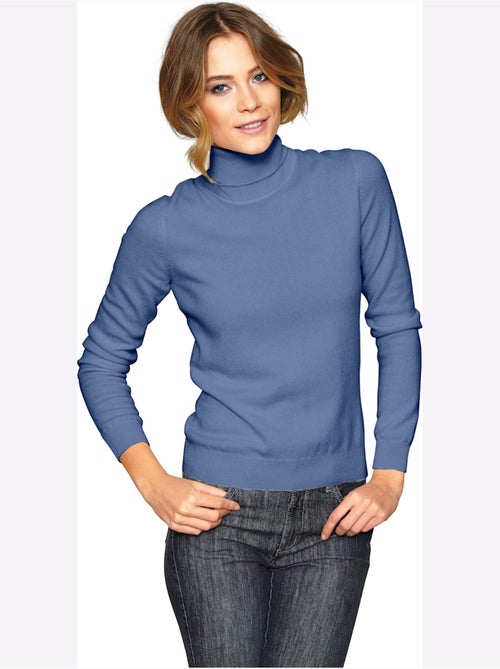 Pull en cachemire - taille standard - helline - Kiabi Pull en cachemire - taille standard - helline - Kiabi