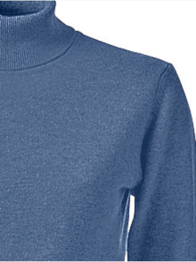 Pull en cachemire - taille standard - helline Bleu - Kiabi