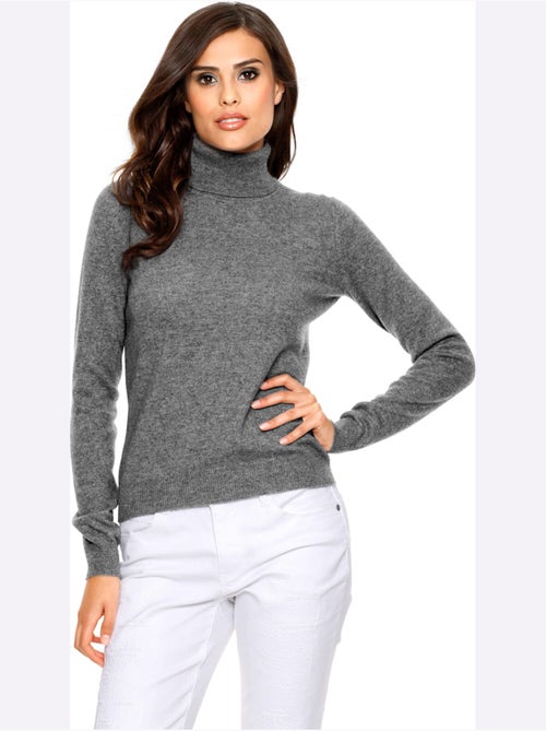 Pull en cachemire - taille standard - helline - Kiabi Pull en cachemire - taille standard - helline - Kiabi