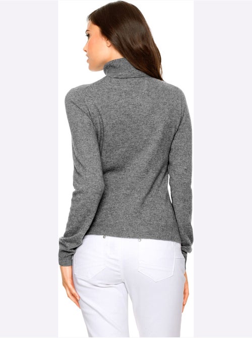 Pull en cachemire - taille standard - helline - Kiabi Pull en cachemire - taille standard - helline - Kiabi