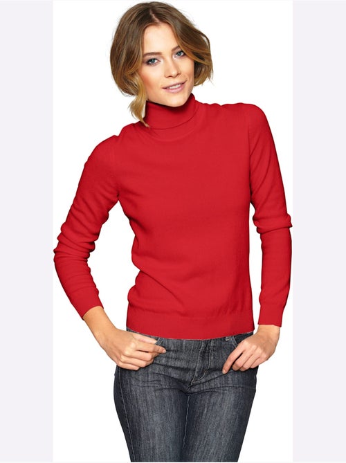 Pull en cachemire - taille standard - helline - Kiabi Pull en cachemire - taille standard - helline - Kiabi