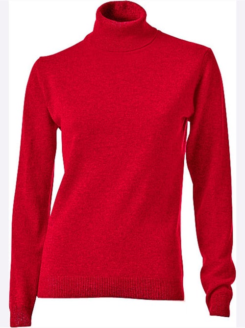 Pull en cachemire - taille standard - helline - Kiabi Pull en cachemire - taille standard - helline - Kiabi