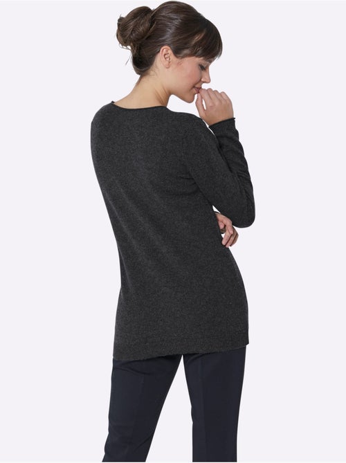 Pull En Cachemire Pur Cachemire - Taille Standard - Witt - Kiabi Pull En Cachemire Pur Cachemire - Taille Standard - Witt - Kiabi