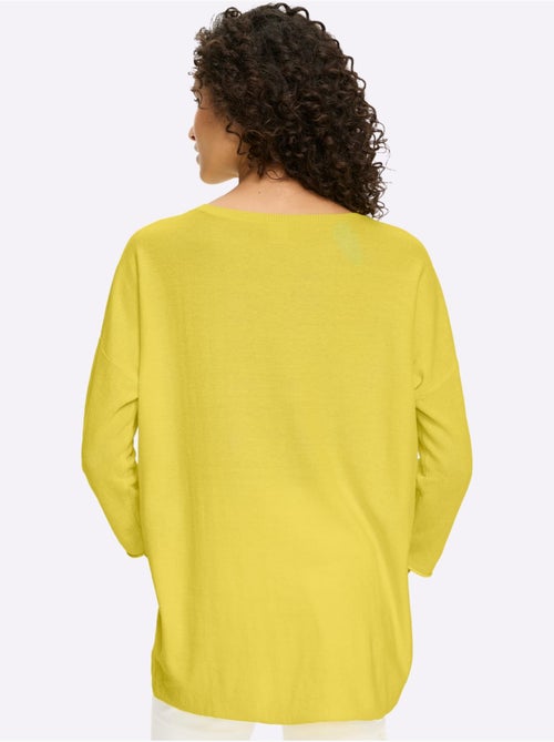 Pull En Coton Coupe Ample - Taille Standard - Helline - Kiabi