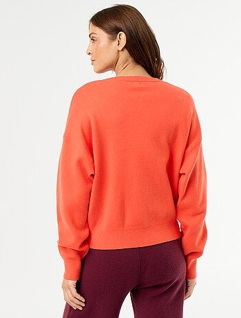 Pull en coton épais