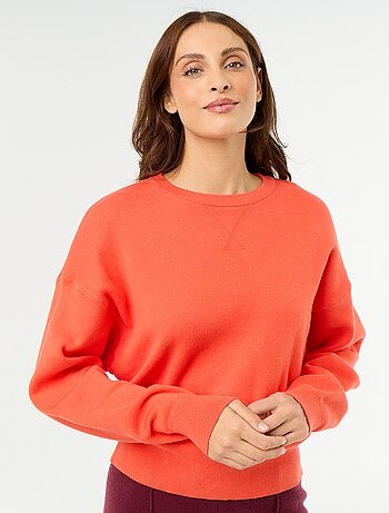 Pull en coton épais