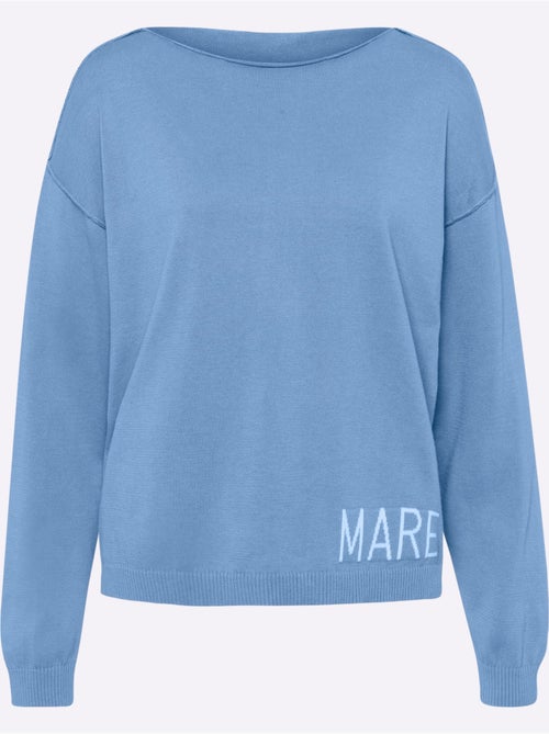 Pull En Coton Inscription Tendance - Taille Standard - helline - Kiabi