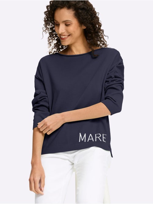 Pull En Coton Inscription Tendance - Taille Standard - helline - Kiabi
