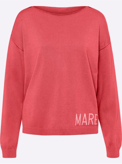 Pull En Coton Inscription Tendance - Taille Standard - Helline - Kiabi