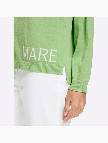 Pull En Coton Inscription Tendance - Taille Standard - helline